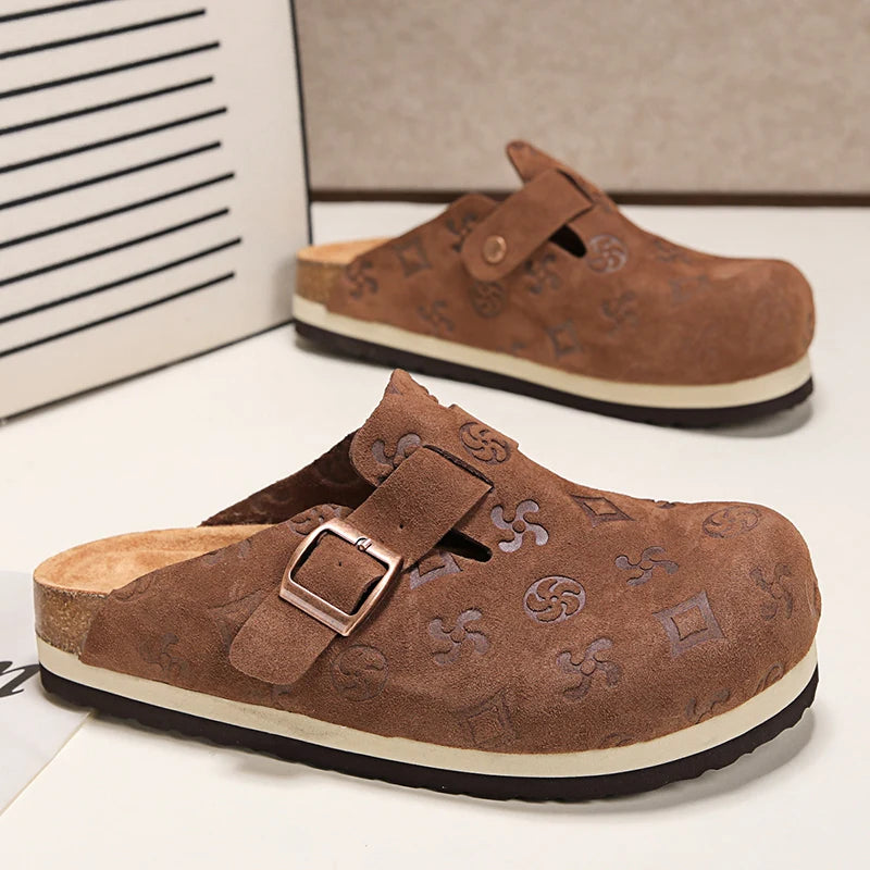 100% Cow Leather Autumn Winter With Arch for Women\Men