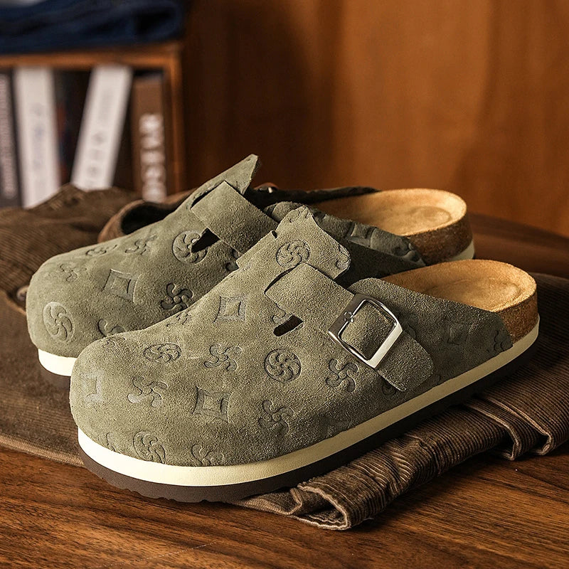 100% Cow Leather Autumn Winter With Arch for Women\Men