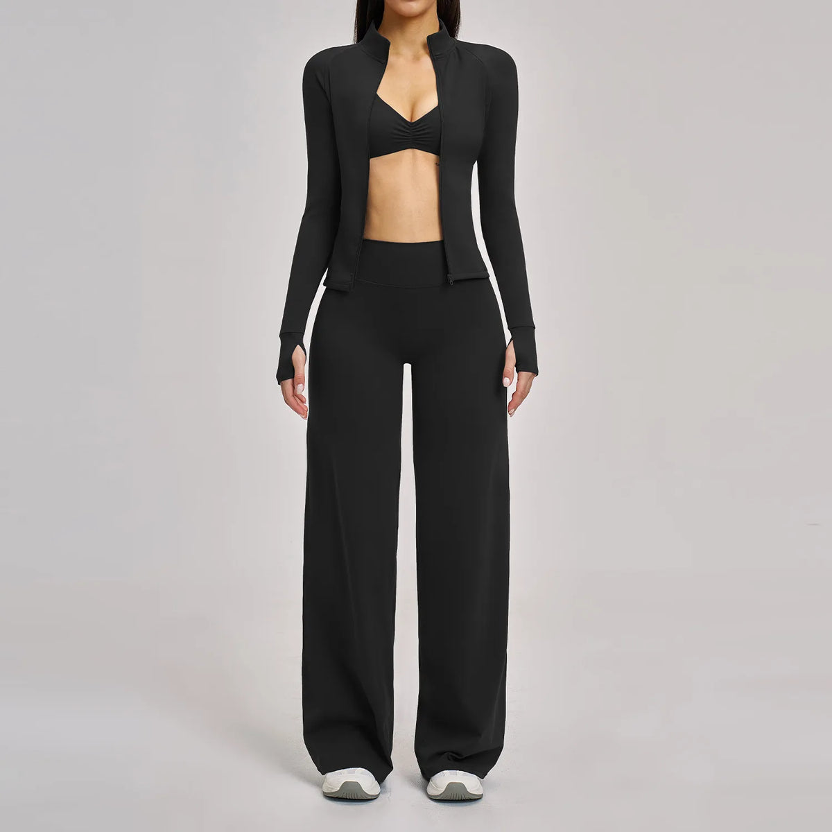 Yoga Set 2/3PCS Workout Outfit Fitness (4)