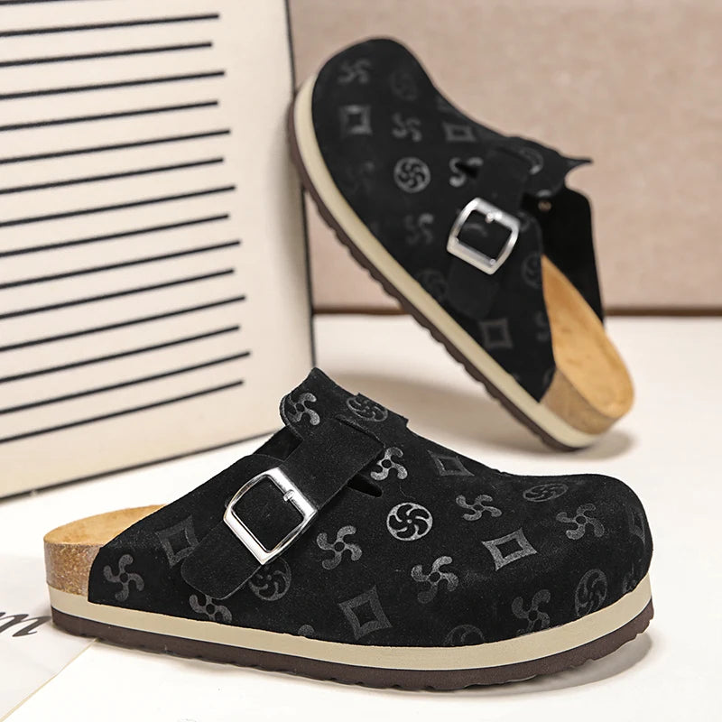 100% Cow Leather Autumn Winter With Arch for Women\Men