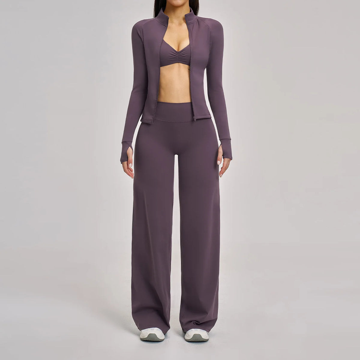 Yoga Set 2/3PCS Workout Outfit Fitness (4)