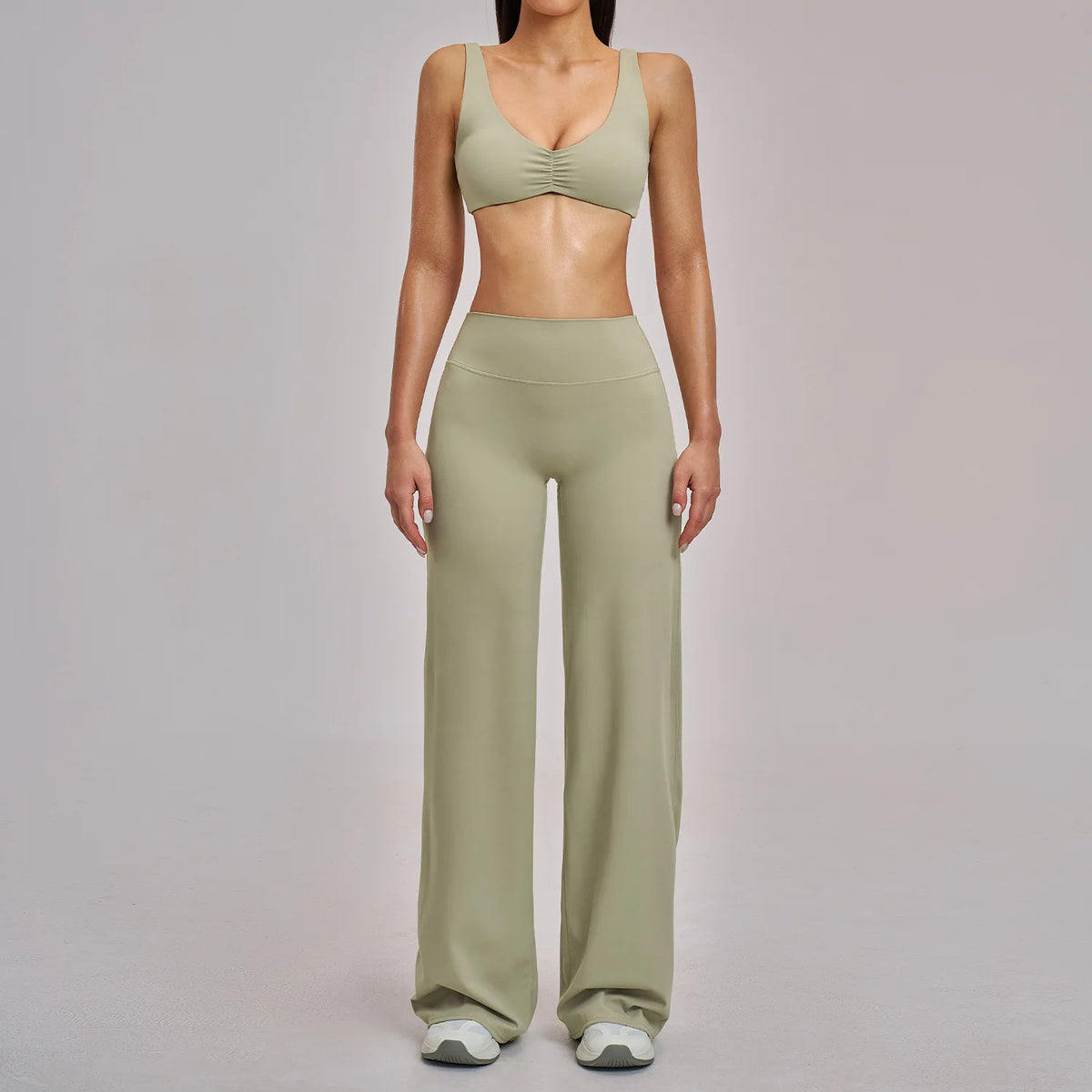 Yoga Set 2/3PCS Workout Outfit Fitness (4)