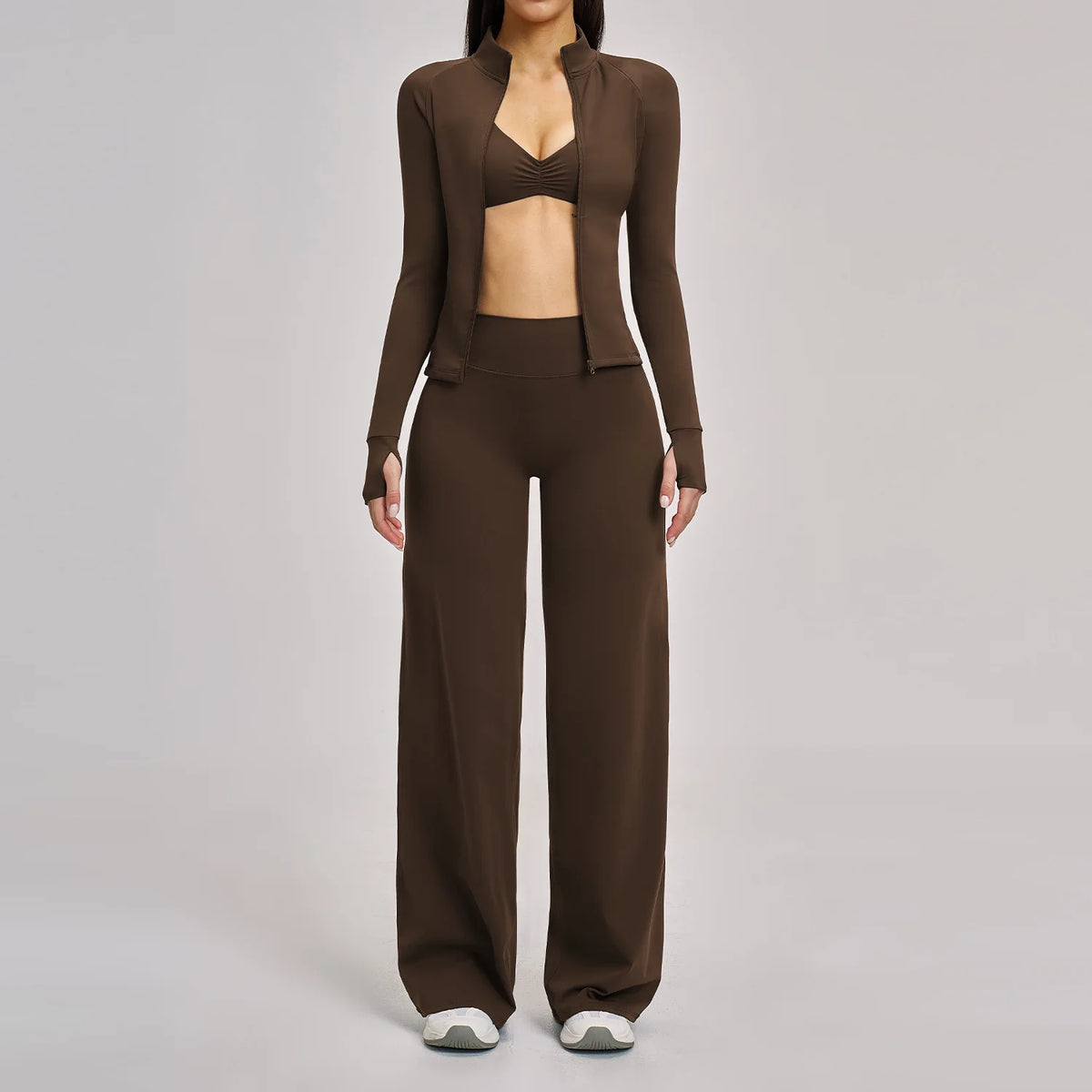 Yoga Set 2/3PCS Workout Outfit Fitness (4)
